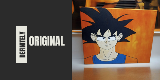 Dragon Ball Z Inspired Hand-painted canvas